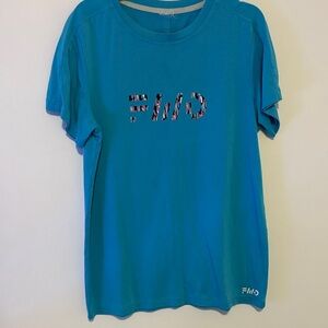 FWD Kids Sports Blue Short Sleeve Tee - Performance fabric